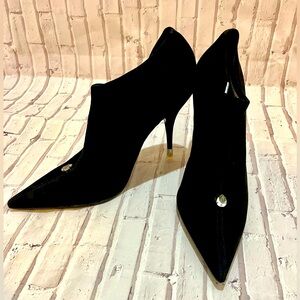 Casadei Suede Ankle Boots. Size 10.